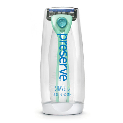 Preserve Shave 5 Razor System Female, Assorted Colors, 1 Ea